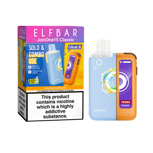 Elf Bar JoinOne15 Classic Prefilled Pod Kit | Blue Razz Lemonade