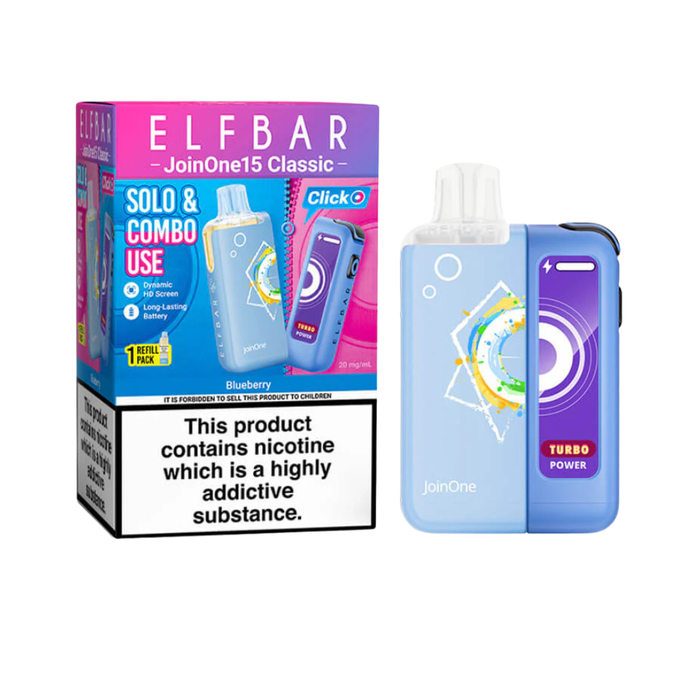 Elf Bar JoinOne15 Classic Prefilled Pod Kit | Blueberry