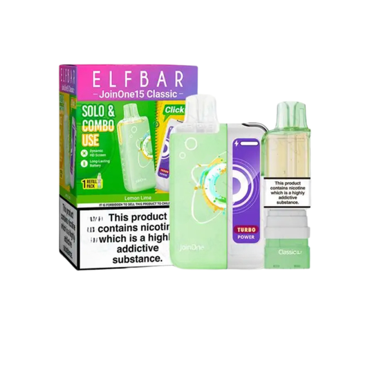 Elf Bar JoinOne15 Classic Prefilled Pod Kit | Lemon Lime