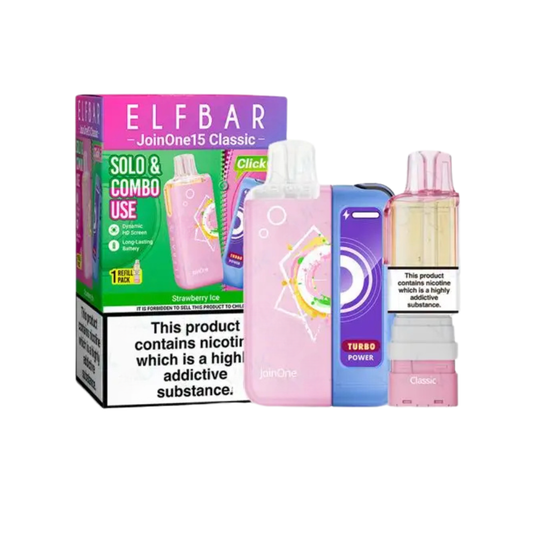Elf Bar JoinOne15 Classic Prefilled Pod Kit | Strawberry Ice