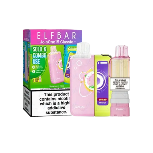 Elf Bar JoinOne15 Classic Prefilled Pod Kit | Strawberry Kiwi