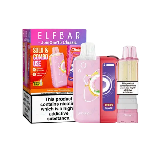 Elf Bar JoinOne15 Classic Prefilled Pod Kit | Strawberry Watermelon