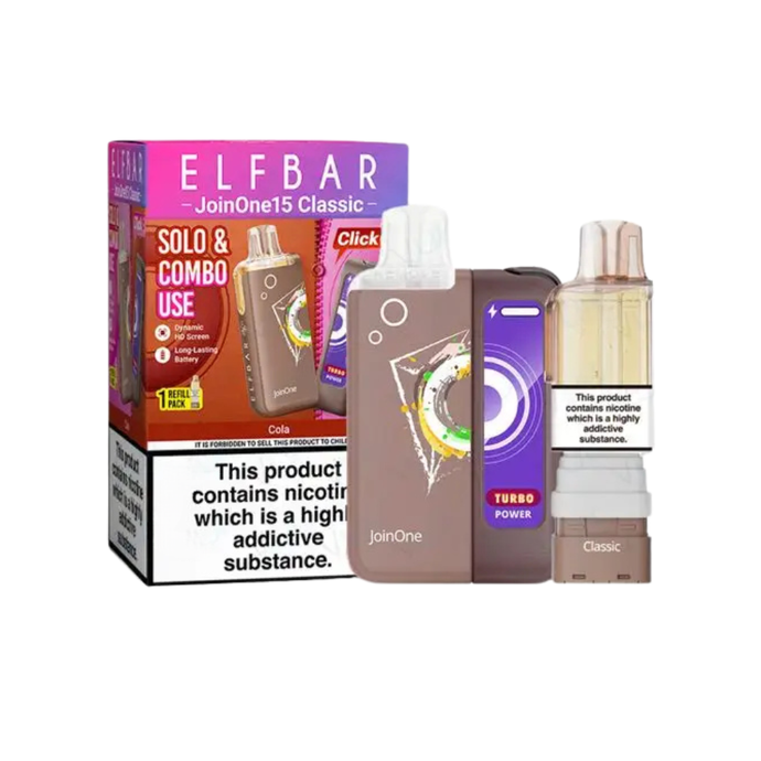 Elf Bar JoinOne15 Classic Prefilled Pod Kit | Cola