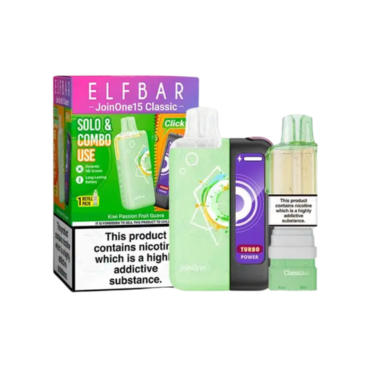 Elf Bar JoinOne15 Classic Prefilled Pod Kit | Kiwi Passion Fruit Guava