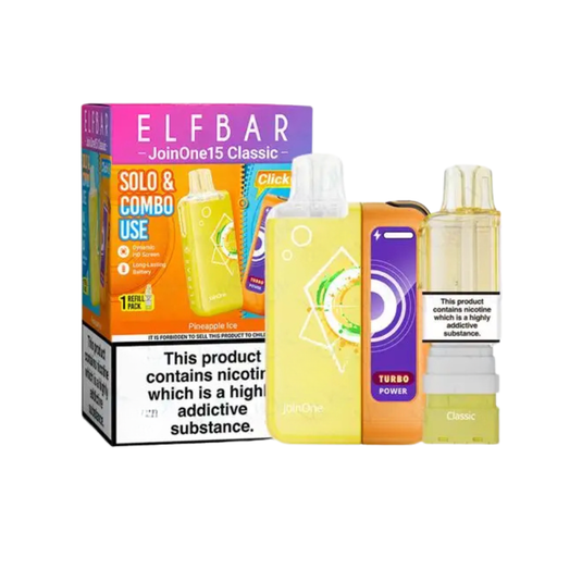 Elf Bar JoinOne15 Classic Prefilled Pod Kit | Pineapple Ice