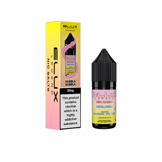 Elux Legend Nic Salt 10ml | Hubbla Bubbla