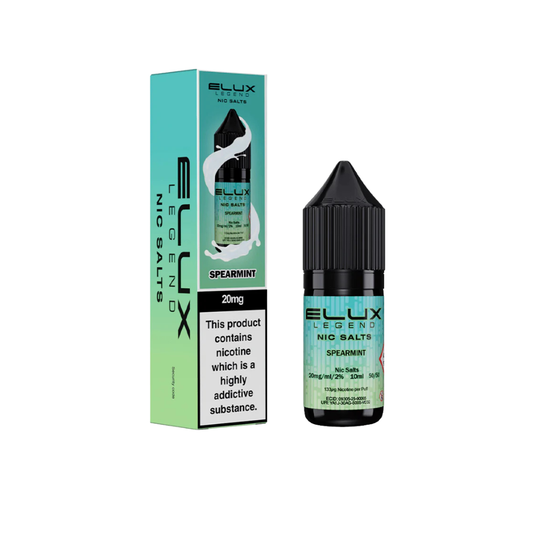 Elux Legend Nic Salt 10ml | Spearmint