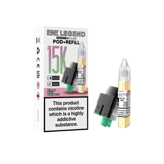 ENE Legend 15k Prefilled Replacement Pod | Cherry Sour Raspberry