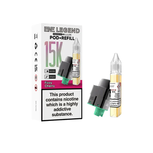 ENE Legend 15k Prefilled Replacement Pod | Fizzy Cherry