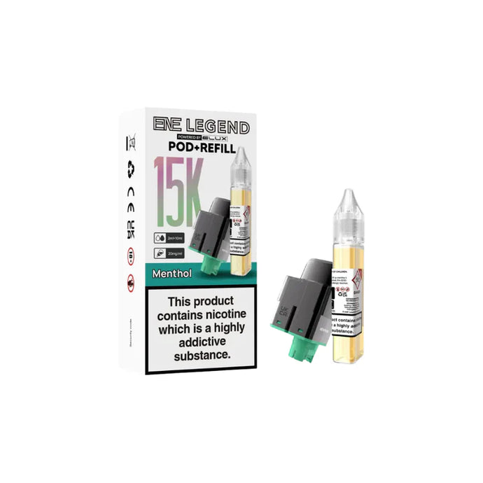 ENE Legend 15k Prefilled Replacement Pod | Menthol