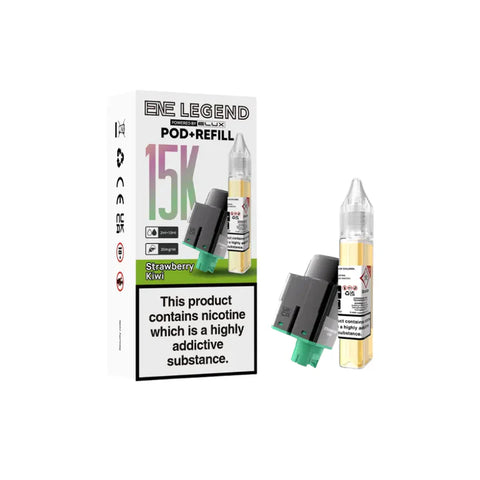ENE Legend 15k Prefilled Replacement Pod | Strawberry Kiwi