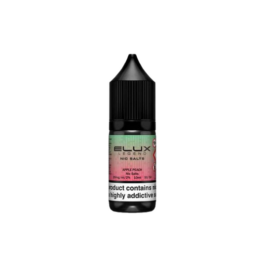 Elux Legend Nic Salt 10ml | Apple Peach