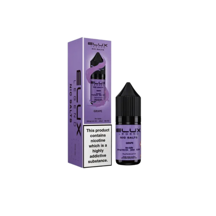 Elux Legend Nic Salt 10ml | Grape