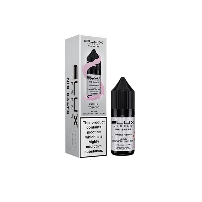 Elux Legend Nic Salt 10ml | Vanilla Tobacco