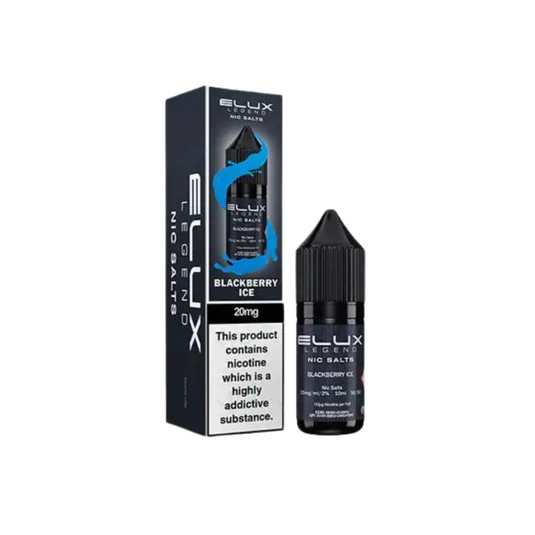 Elux legend Nic Salt 10ml | Blackberry Ice