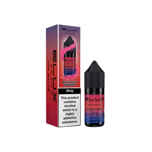 Elux legend Nic Salt 10ml | Blue Razz Cherry