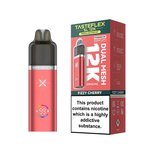Oxva Tasteflex SL 12K Prefilled Pod Kit | Fizzy Cherry
