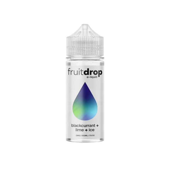 Fruit Drop 100ml Shortfill | Blackcurrant Lime Ice