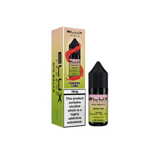 Elux Legend Nic Salt 10ml | Cherry Lime