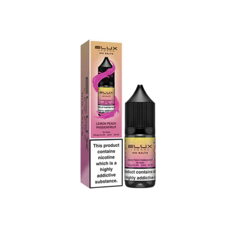Load image into Gallery viewer, Elux Legend Nic Salt 10ml | Lemon Peach Passion Fruit
