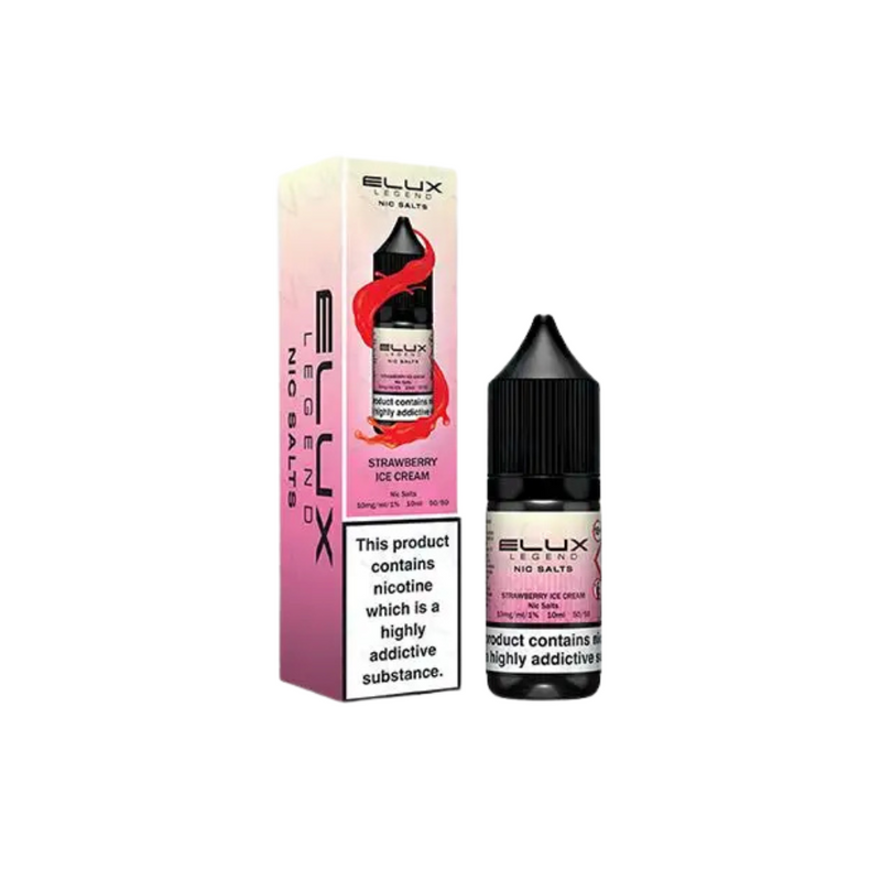 Load image into Gallery viewer, Elux Legend Nic Salt 10ml | Strawberry Ice Cream
