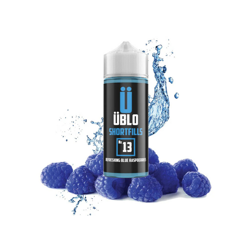 Load image into Gallery viewer, UBLO No15 50ml E-liquid | Blue Raspberry Slush (BLUE SLUSH)
