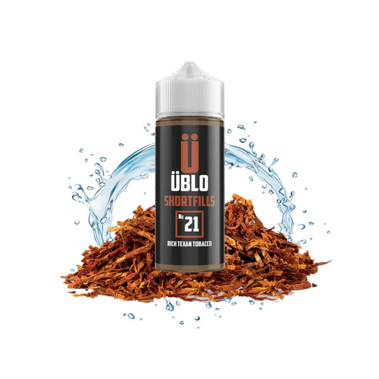 UBLO No 21 100ml E-liquid | Rich Texan Tobacco