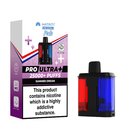 Hayati Pro Ultra Plus 25K Prefilled Replacement Pod | Summer Dream