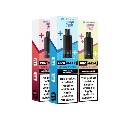 Hayati Pro Max Plus 6000 Prefilled Replacemnt Pod | Blue Razz Blackcurrant