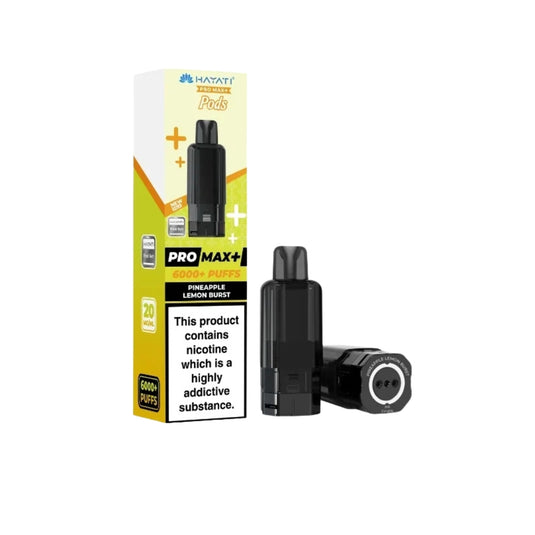 Hayati Pro Max Plus 6000 Prefilled Replacemnt Pod | Pineapple Lemon Burst