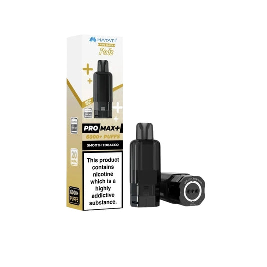 Hayati Pro Max Plus 6000 Prefilled Replacemnt Pod | Smooth Tobacco