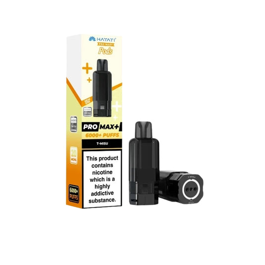 Hayati Pro Max Plus 6000 Prefilled Replacemnt Pod | T-Misu