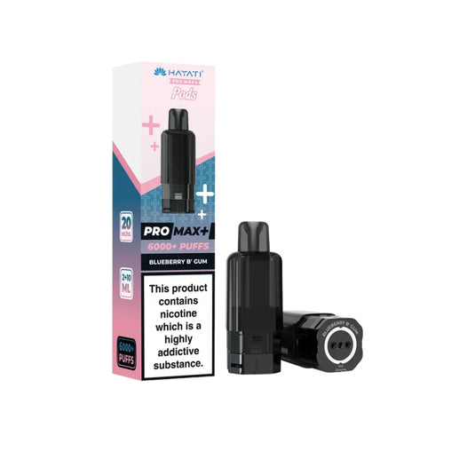 Hayati Pro Max Plus 6000 Prefilled Replacemnt Pod | Blueberry Bubblegum