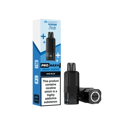 Hayati Pro Max Plus 6000 Prefilled Replacemnt Pod | Mad Blue