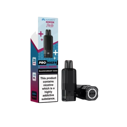 Hayati Pro Max Plus 6000 Prefilled Replacemnt Pod | Blackcurrant Juice
