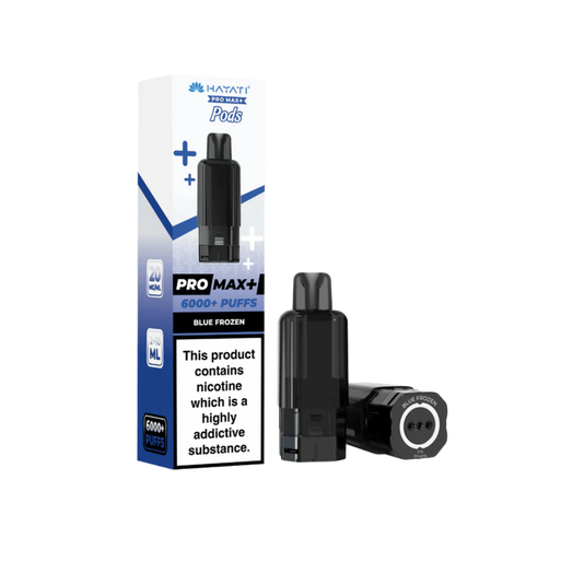 Hayati Pro Max Plus 6000 Prefilled Replacemnt Pod | Blue Frozen