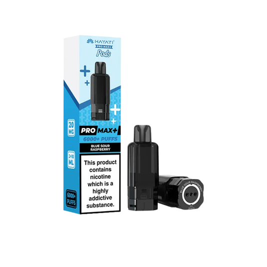 Hayati Pro Max Plus 6000 Prefilled Replacemnt Pod | Blue Sour Raspberry
