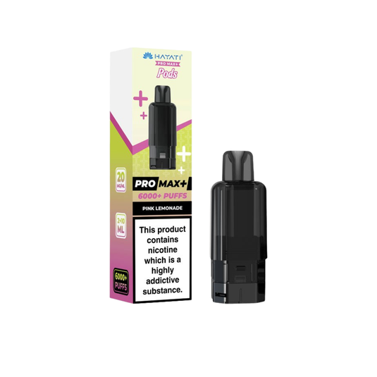 Hayati Pro Max Plus 6000 Prefilled Replacemnt Pod | Pink Lemonade