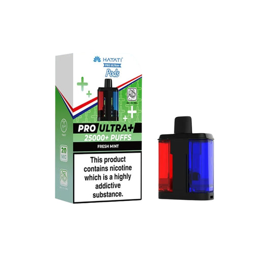 Hayati Pro Ultra Plus 25K Prefilled Replacement Pod | Fresh Mint