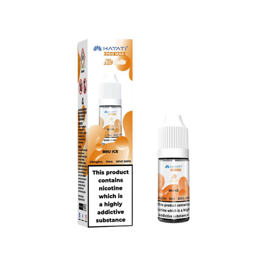 Hayati PRO Max 10ml Nic Salts | Bru Ice