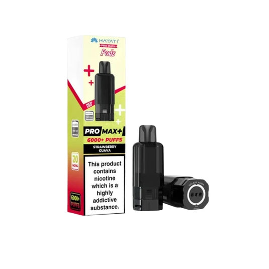 Hayati Pro Max Plus 6000 Prefilled Replacemnt Pod | Strawberry Guava (NEW)