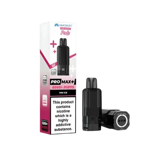 Hayati Pro Max Plus 6000 Prefilled Replacemnt Pod | Vim Ice (NEW)
