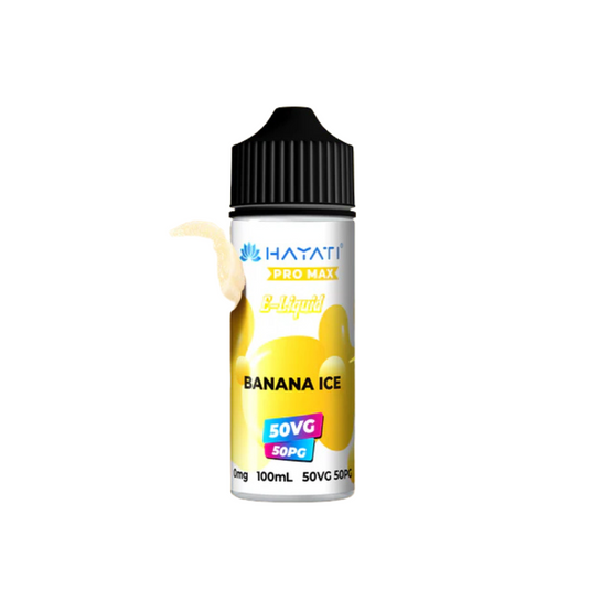 Hayati Pro Max E-Liquid 100ml | Banana Ice
