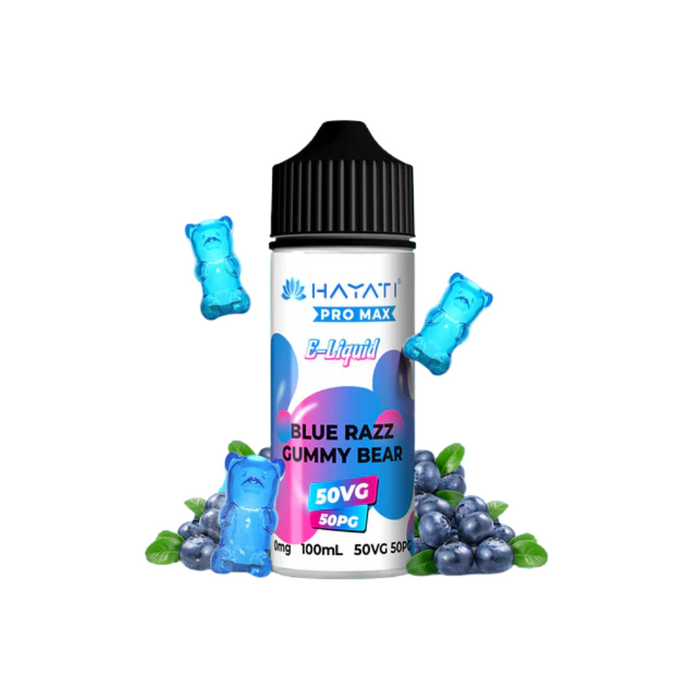 Hayati Pro Max E-Liquid 100ml | Blue Razz Gummy Bear