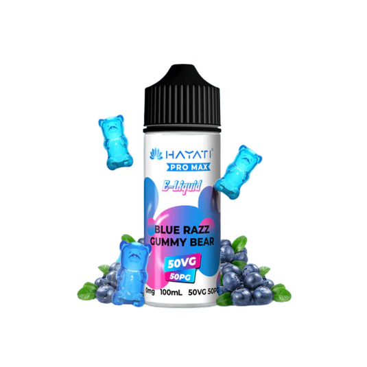 Hayati Pro Max E-Liquid 100ml | Blue Razz Gummy Bear