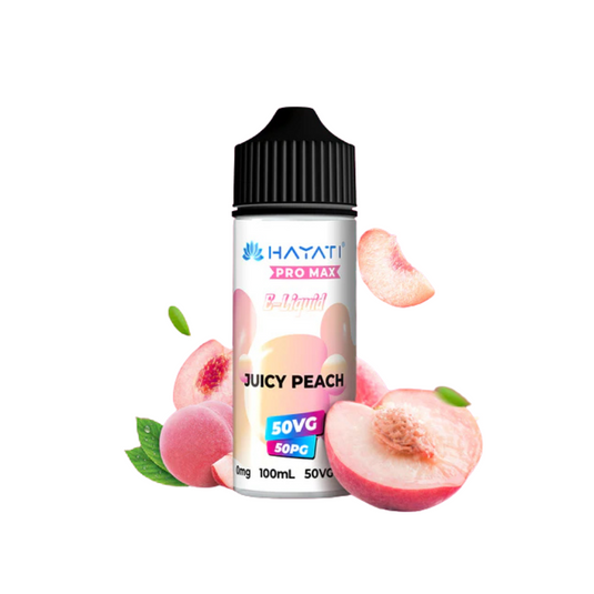 Hayati Pro Max E-Liquid 100ml | Juicy Peach
