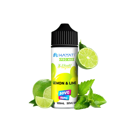 Hayati Pro Max E-Liquid 100ml | Lemon & Lime