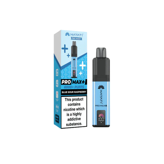 Hayati Pro Max Plus 6000 Puffs Prefilled Pod Kit | Blue Sour Raspberry
