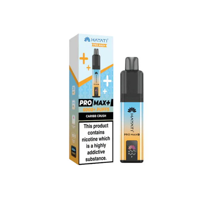 Hayati Pro Max Plus 6000 Puffs Prefilled Pod Kit | Caribb Crush