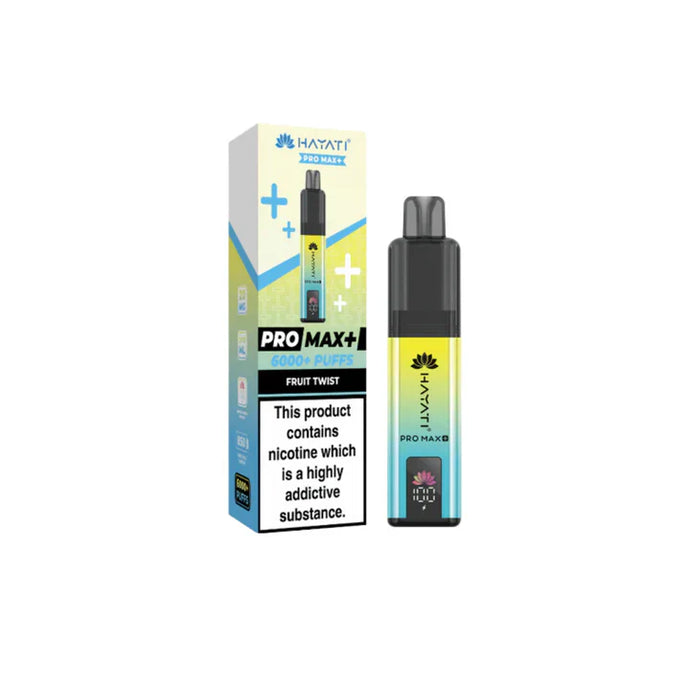 Hayati Pro Max Plus 6000 Puffs Prefilled Pod Kit | Fruit Twist